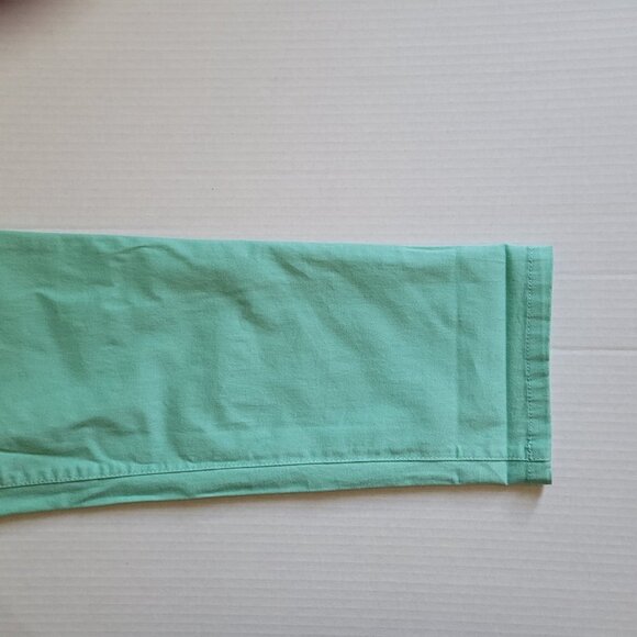 Bandolino pants Anklette style mint green stretch slim fit size 6 New with tags - Picture 12 of 14